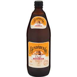 Bundaberg Drinks Diet Ginger Beer 750ml