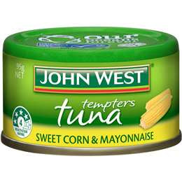 John West Tempters Tuna Sweetcorn & Mayo 95g