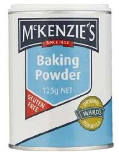 McKenzies Baking Powder 125g