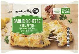 Community Co Garlic and Cheese Pull Apart 350g