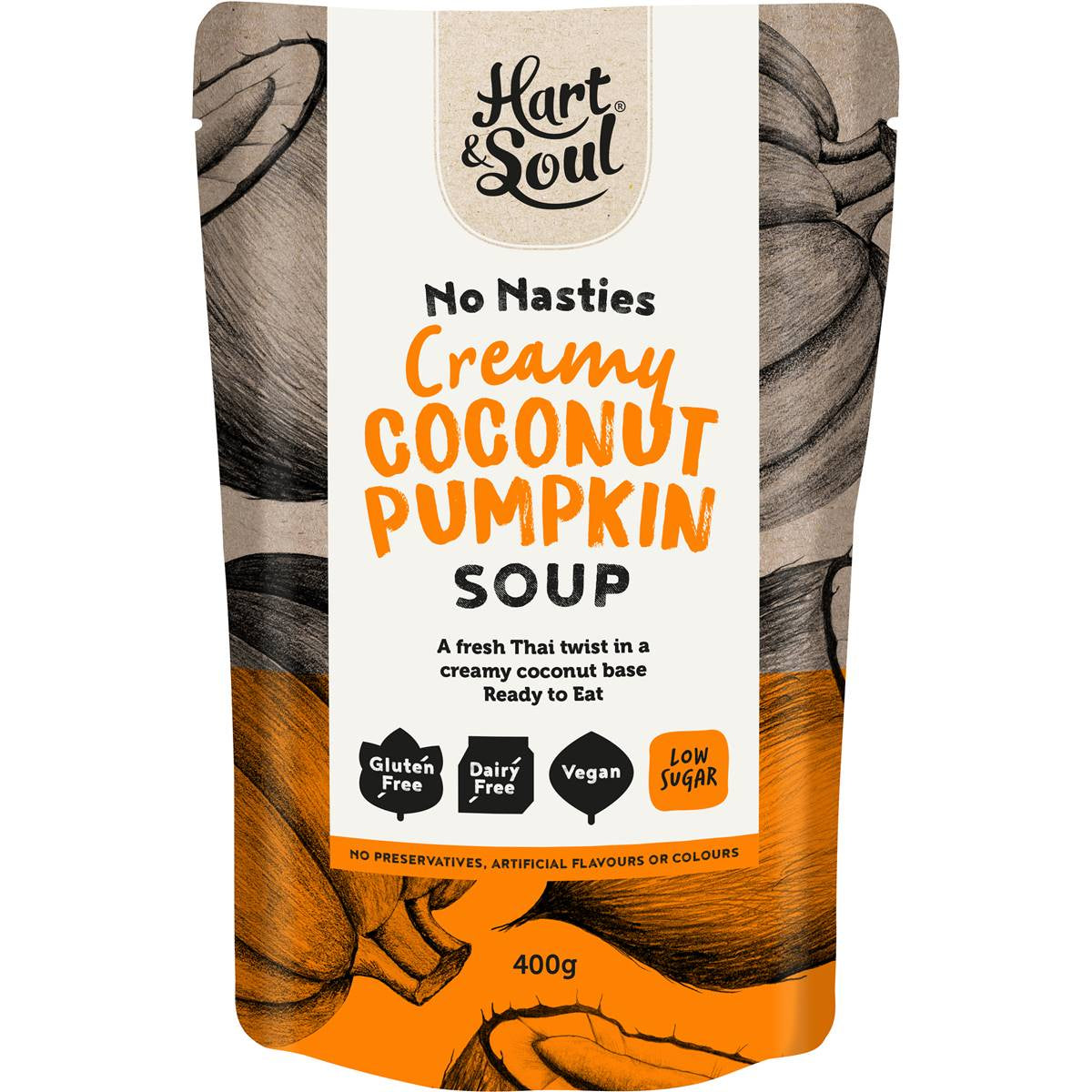 Hart and Soul Soup Pumpkin Coconut 400g