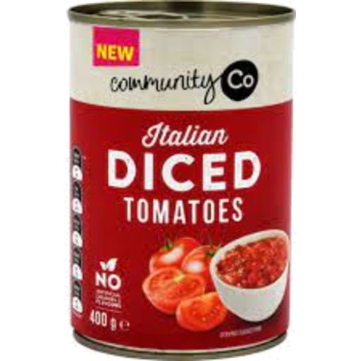 Community Co Diced Tomato 400g