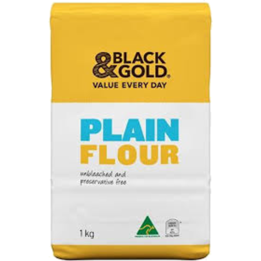 Black & Gold Plain Flour 1kg