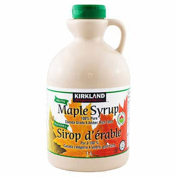Kirkland Canadian Maple Syrup 1L