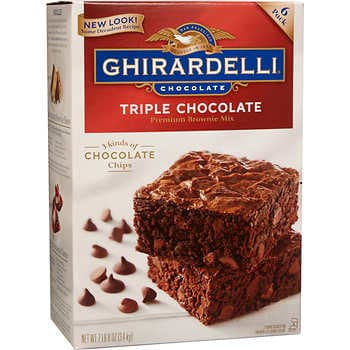 Ghiradelli Chocolate Chip Brownie Mix 560g - 1 Pack