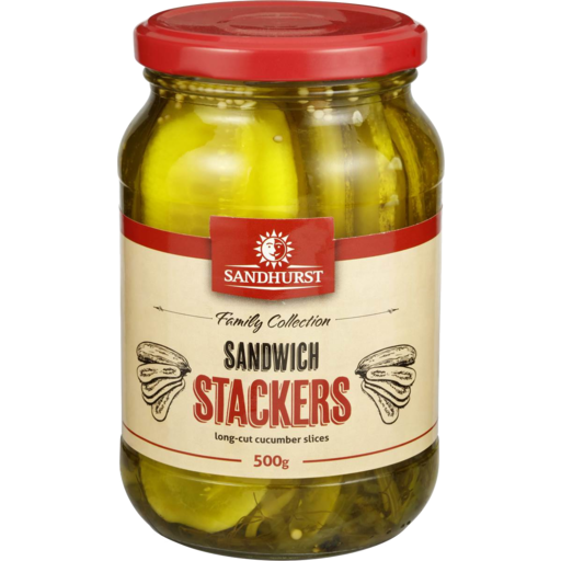 Sandhurst Pickled Cucumber Sandwich Stacker 500g