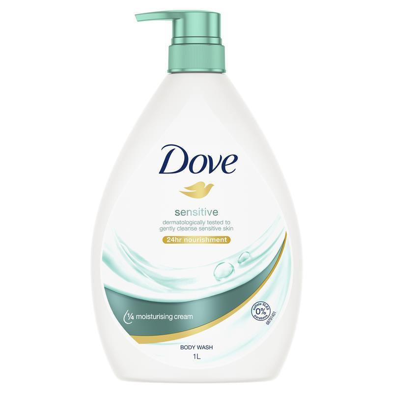 Dove Sensitive Body Wash 1L