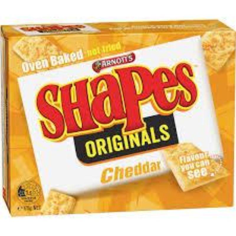 Arnott's Shapes Cheddar Crackers 175g