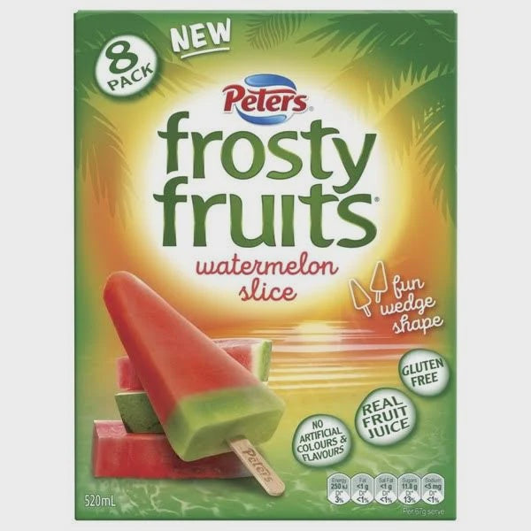 Peters Frosty Fruit Watermelon 8pk