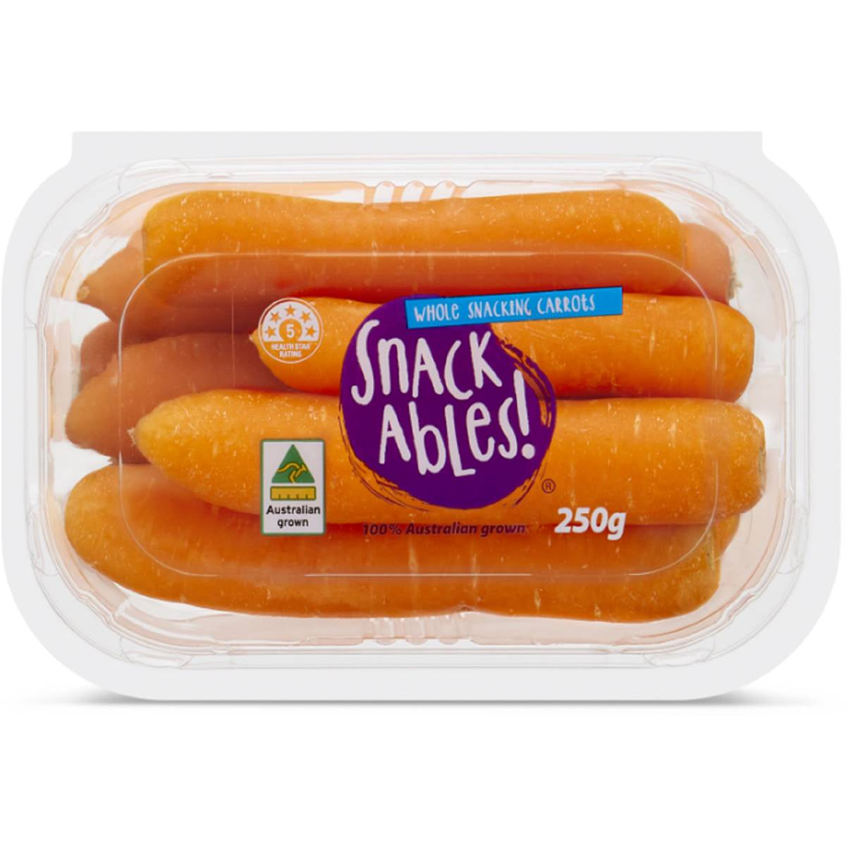 Carrots Snackable 200g