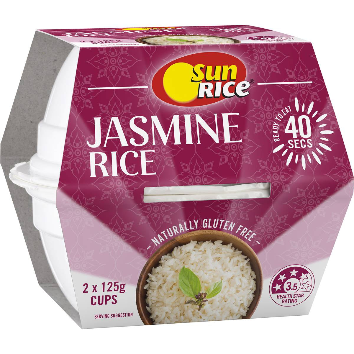 Sunrice Jasmine Rice 2 x 120g