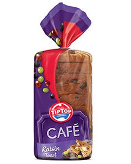 Tip Top Bread Cafe Raisin Toast 650g