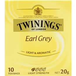 Twinings Earl Grey Tea Bags 10pk