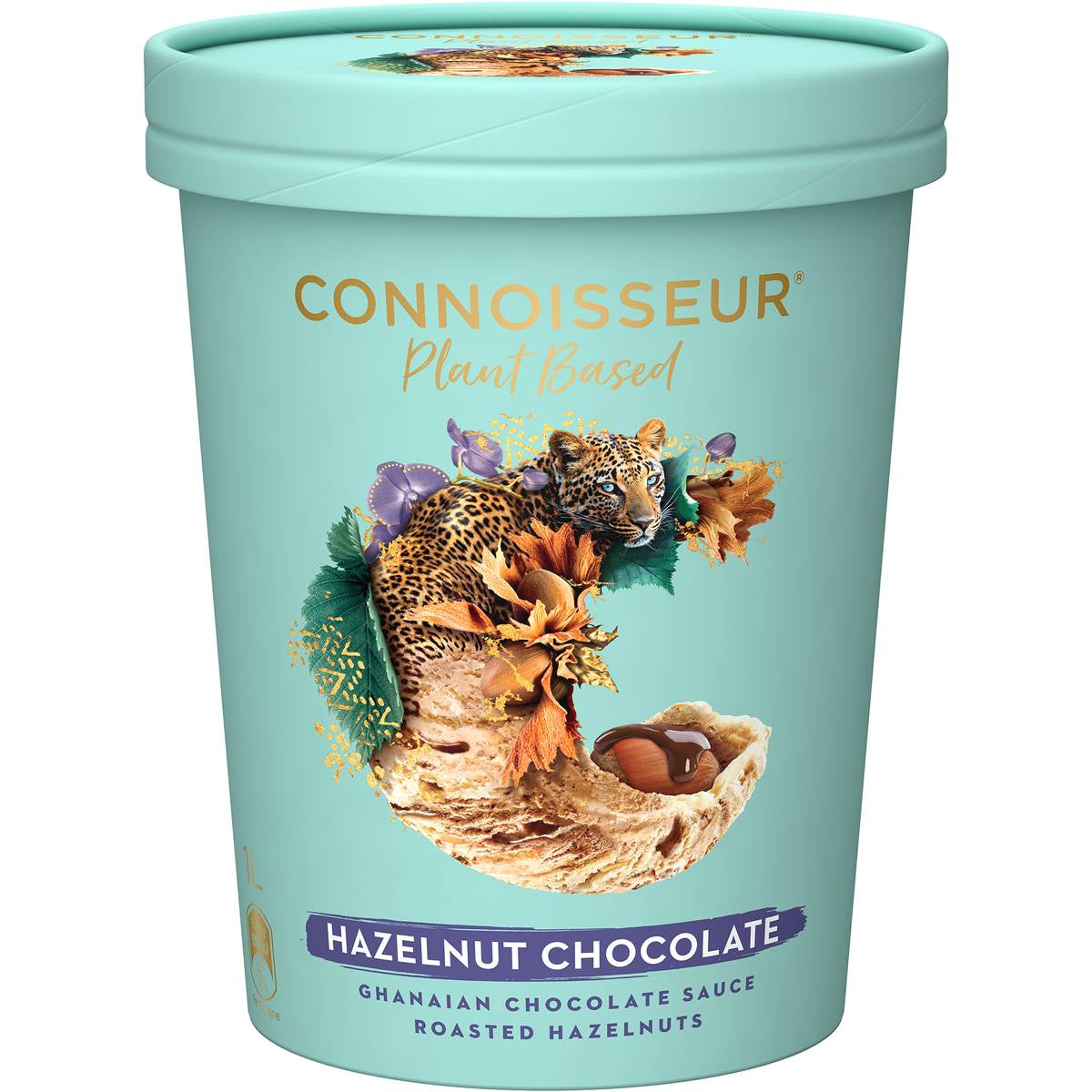 Connoisseur plant based hazelnut choc 1L