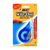 Bic White Out Correction Tape 1pk