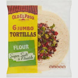 Old El Paso Jumbo Tortillas 6 Pack
