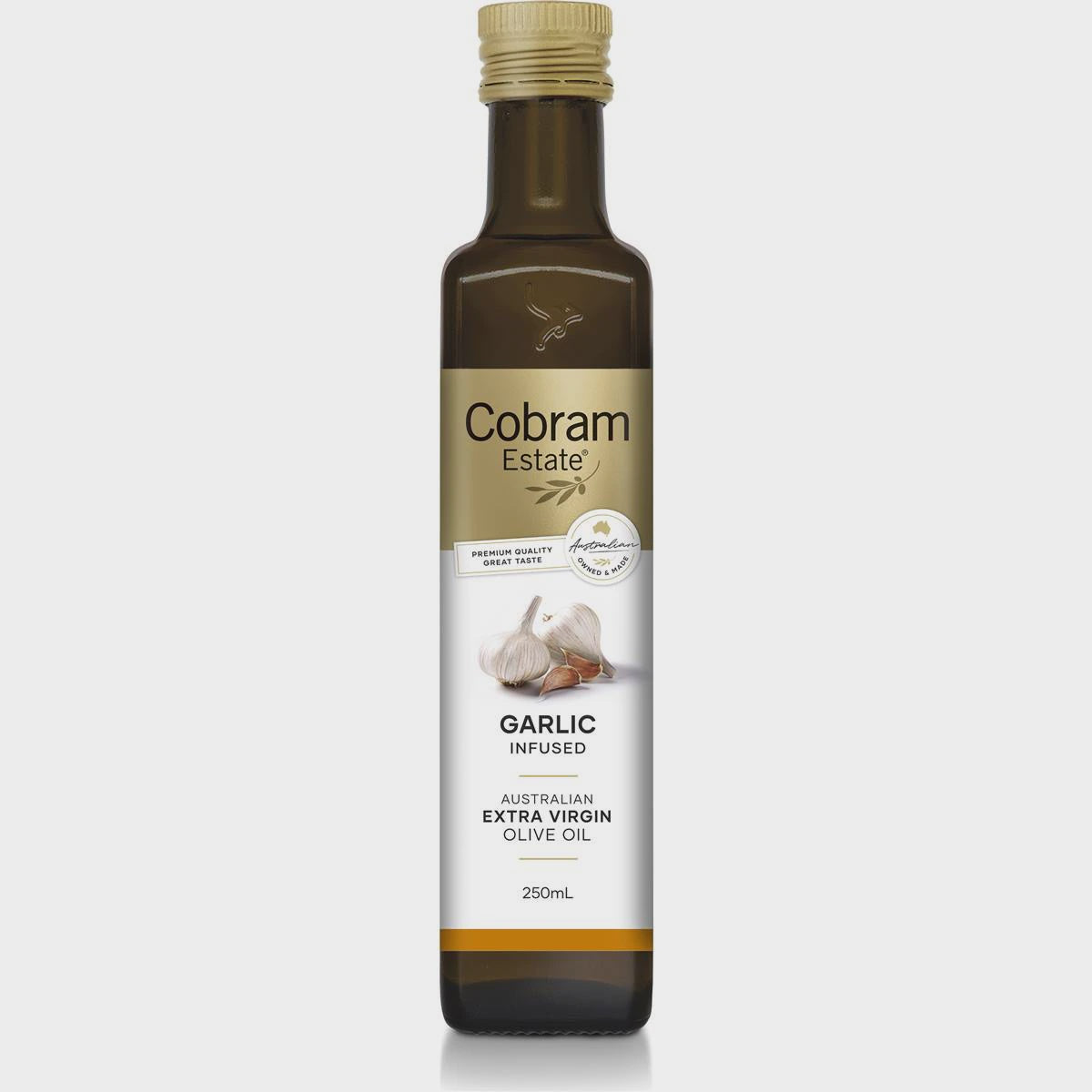 Cobram Estate Aust Olive Oil - Garlic Infused 250ml