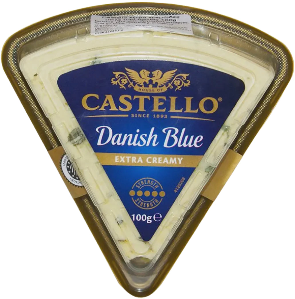 Castello Danish Blue Extra Creamy Cheese 100g