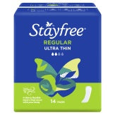 Stayfree Regular Ultra Thin Pads 14pk
