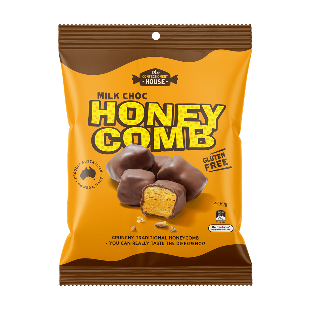 The Confectionery House Honeycomb Milk 400g