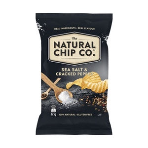 Natural Chip Co. Sea Salt & Cracked Pepper Potato Chips