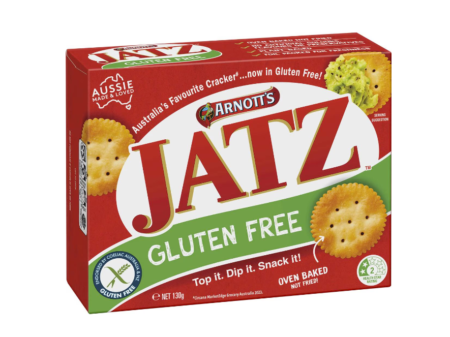 Arnotts Jatz GF 130g