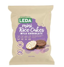 Leda GF Mini Rice Cakes Mylk 60g