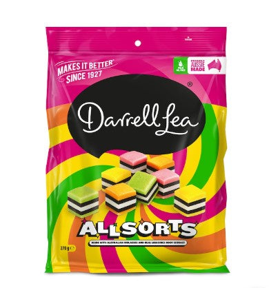 Darrell Lea Licorice Allsorts 270g