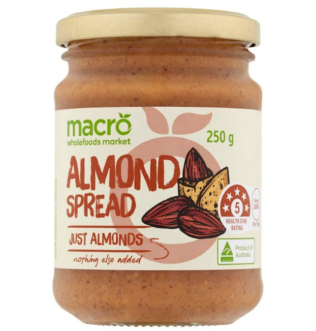 Macro Almond Spread 250g
