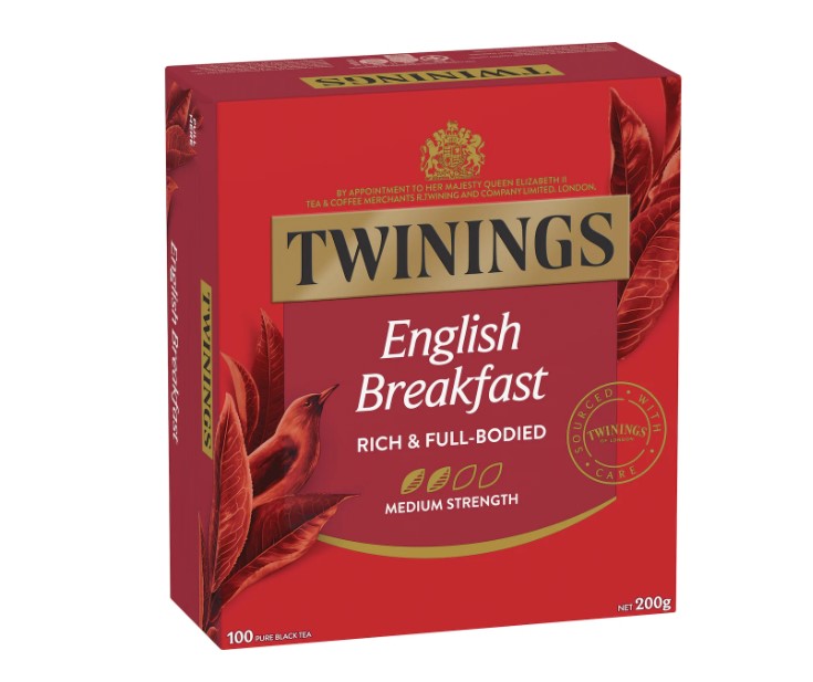 Twinings English Breakfast Tea Bags 100pk