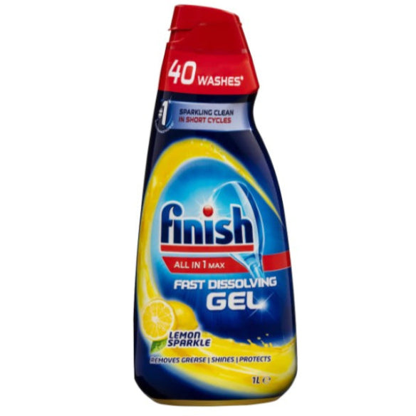 Finish All in 1 Dishwashing Liquid Lemon 1Lt