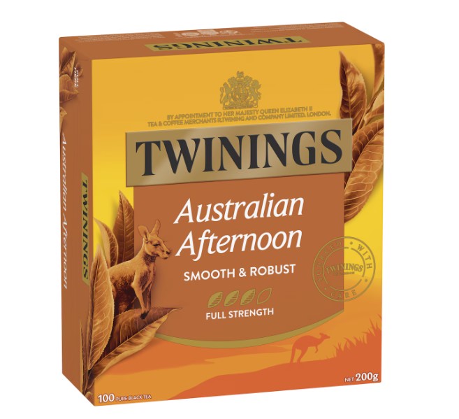 Twinings Australian Afternoon Tea Bags 100pk