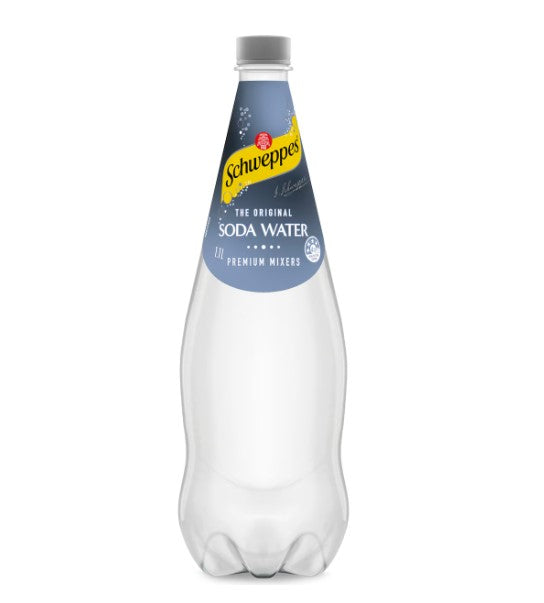 Schweppes Soda Water 1.1L