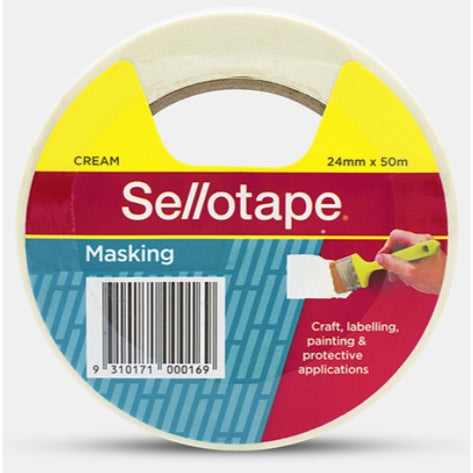Sellotape Masking Tape 24mm x 5m