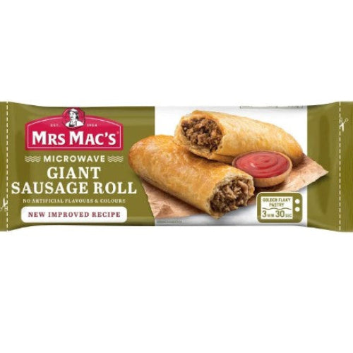Mrs Macs Microwave Giant Sausage Roll 175g