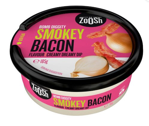 Kraft Zoosh Smokey Bacon Dip 185g