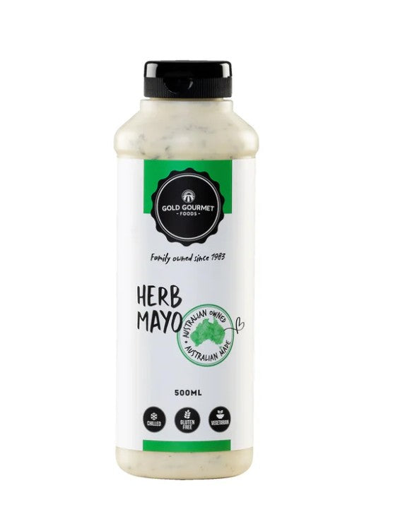 Gold Gourmet Foods Herb Mayo 500ml
