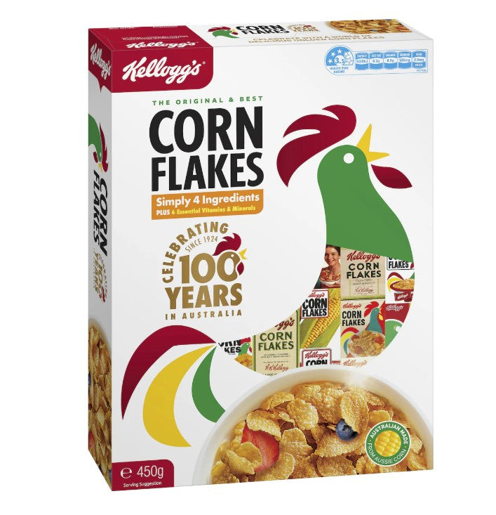 Kelloggs Corn Flakes Cereal 450g