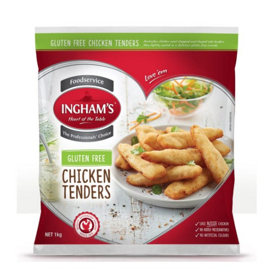 Inghams Chicken Tenders Gluten Free 1kg