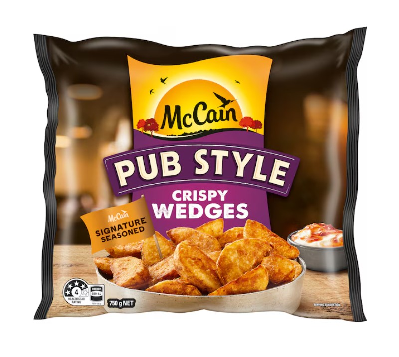 McCains Pub Style Wedges 750g