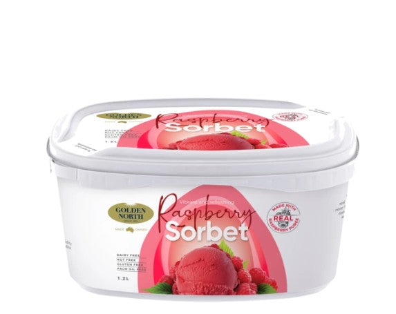 Golden North Raspberry Sorbet 1.2l