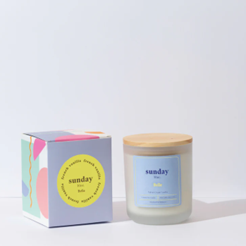 Sunday Blue - Belle | French Vanilla - 220ml Candle