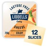 Liddells Lactose Free Colby Slices 250gm