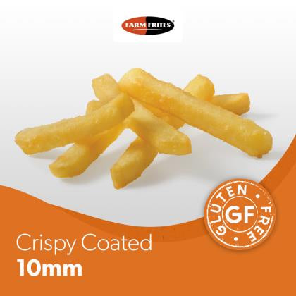 Farm Frites 10mm crispy coated fries Gf  2.5kg