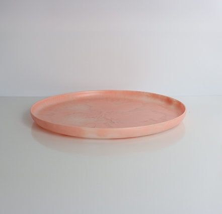 Hello Moss - Horizon Resin Platter (40 x 3cm) - Peach