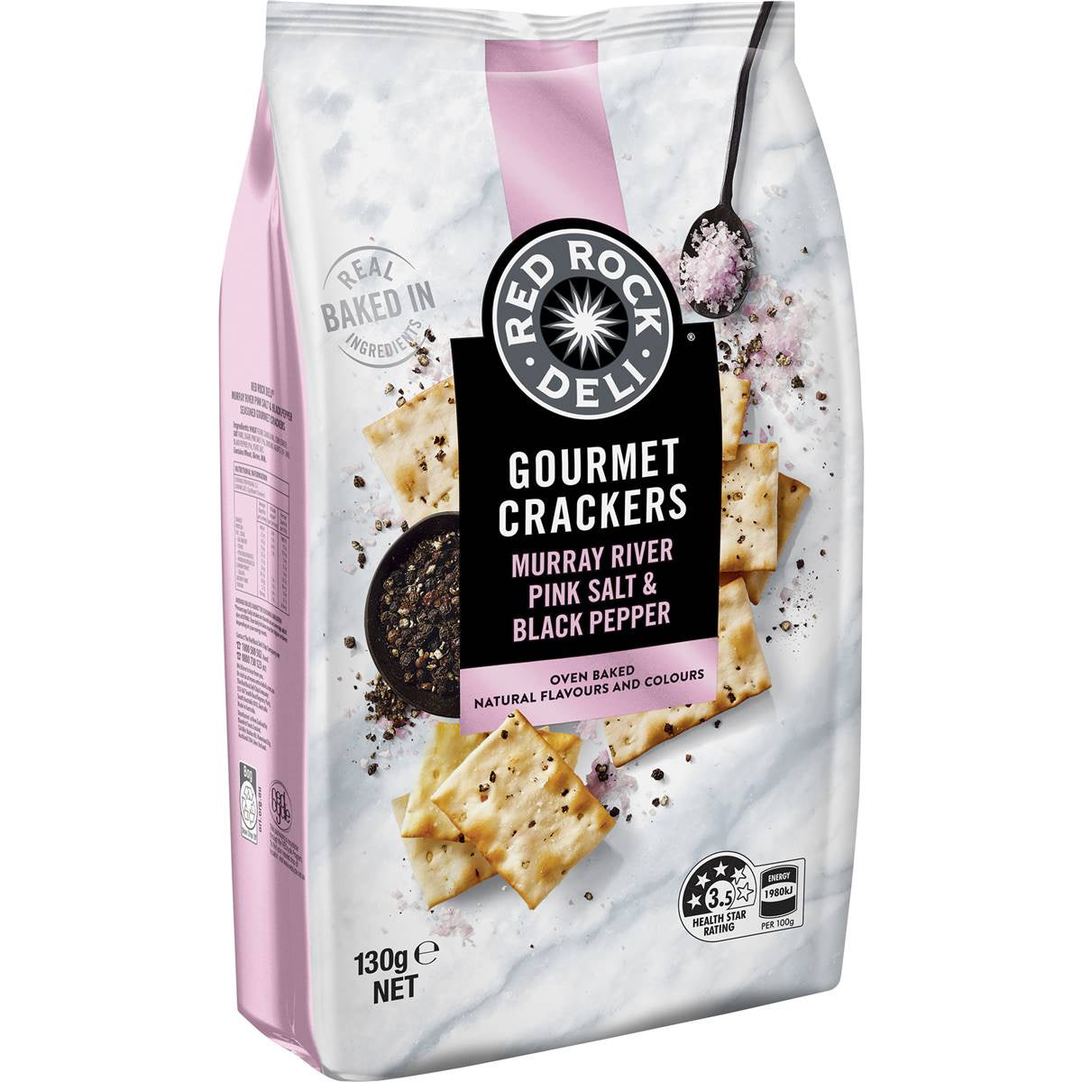 Red Rock Deli Cracker Salt & Pepper