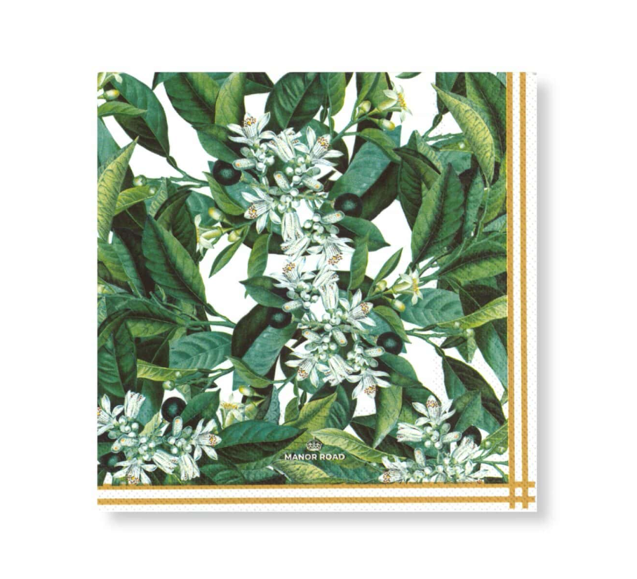 Manor Road Napkins Summer Oasis Lunch 20pk