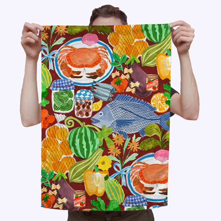 Togetherness Tea Towel Sunday Market