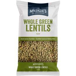Mckenzie Green Lentils 375g