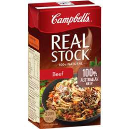 Campbells Real Stock Beef Liquid 500ml